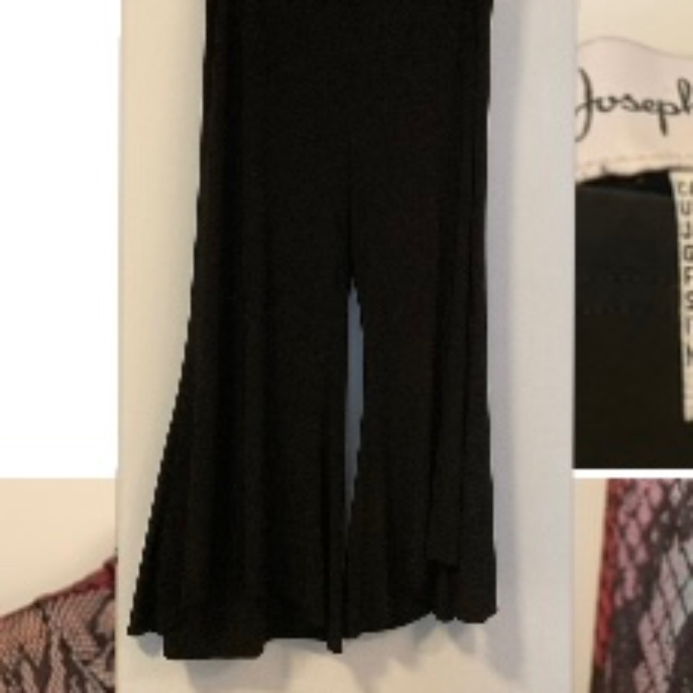 JOSEPH RIBKOFF black flared pants. Size 16.